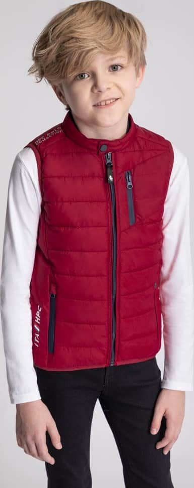 Hpc Polo 025N Boys' Red vest