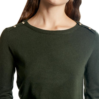 Sao Paulo B60B Women Olive Green Sweater