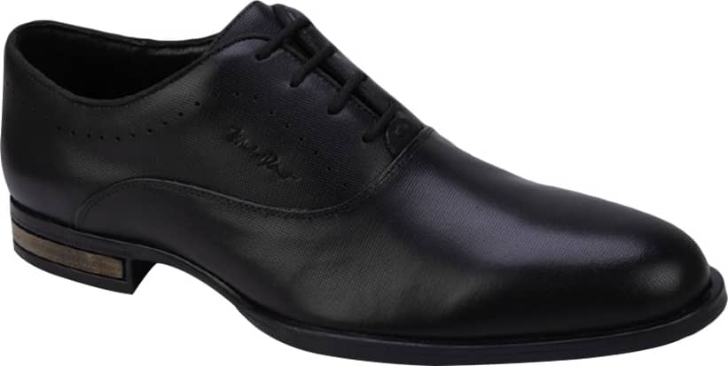 Michel Domit GV01 Men Black Shoes Leather - Beef Leather