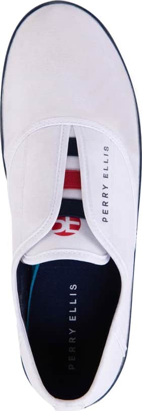 Perry Ellis 5493 Men White urban Sneakers