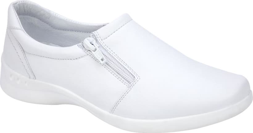 Flexi 8303 Women White Shoes Leather - Coagulated (plastic)