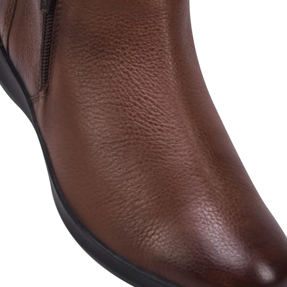 Flexi 5913 Women Brown Booties Leather - Beef Leather