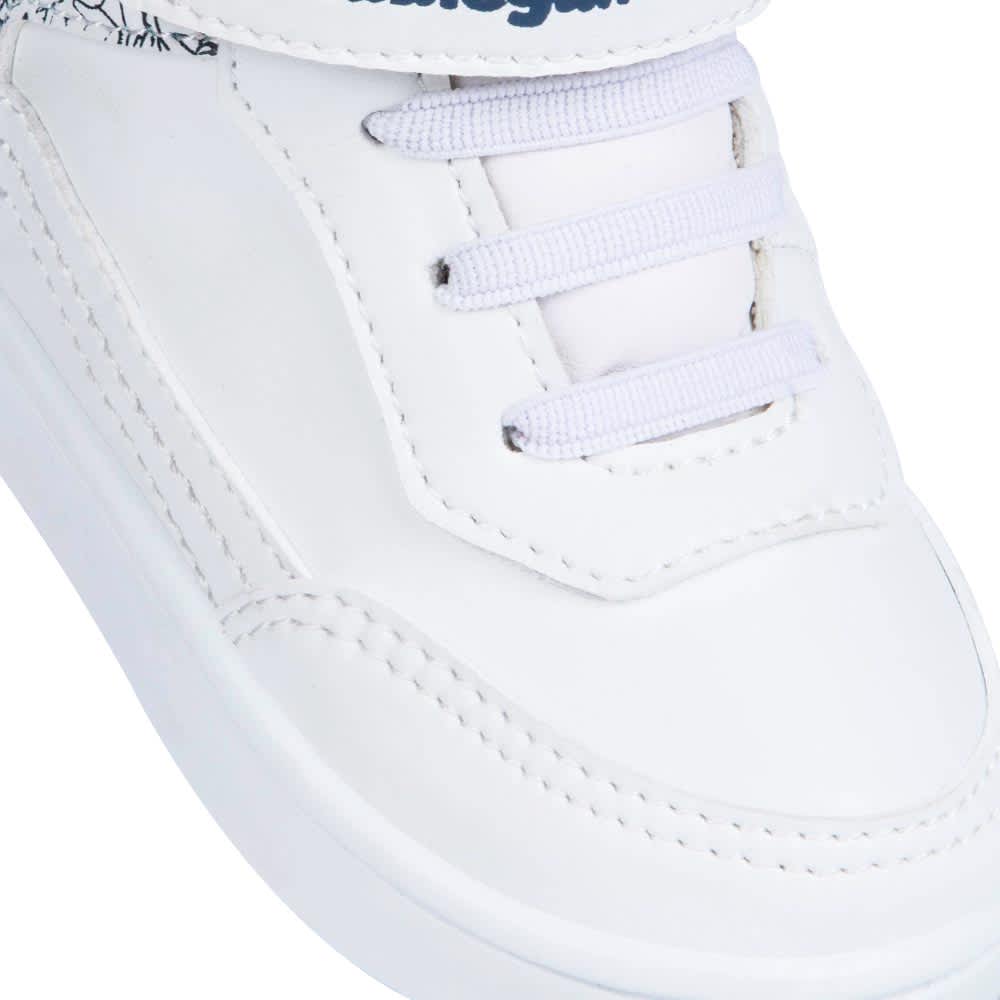 Bubble Gummers JUCA Boys' White Sneakers
