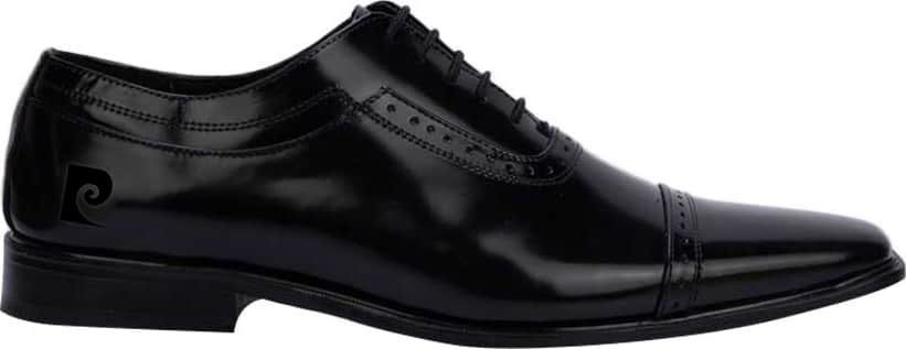 Pierre Cardin C120 Men Black Shoes Leather - Beef Leather