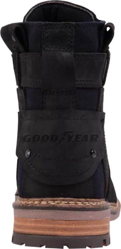 Goodyear Y302 Men Black Boots Leather - Beef Leather