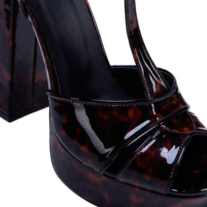 Yaeli Fashion 6803 Women Brown Sandals