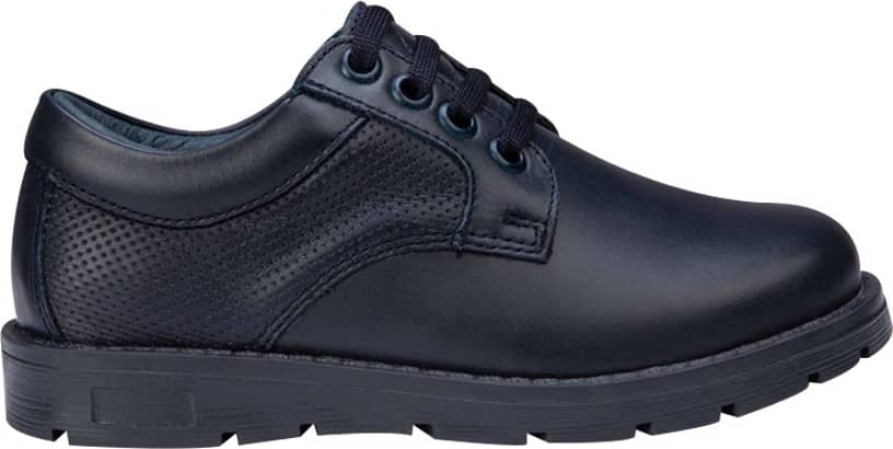 Kafe 962B Boys' Navy Blue Shoes Leather - Beef Leather