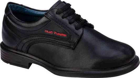 Hush Puppies1 1201 Boys' Black Shoes Leather - Beef Leather