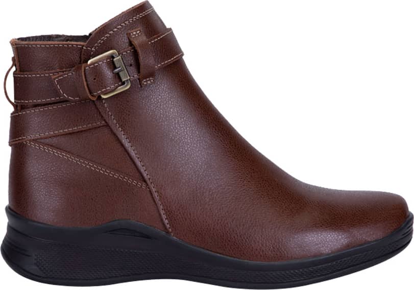 Shosh Confort 705 Women Cognac Boots Leather - Beef Leather