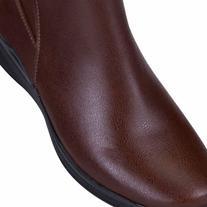 Shosh Confort 705 Women Cognac Boots Leather - Beef Leather