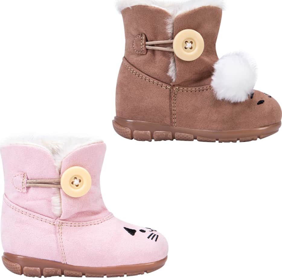 Vivis Shoes Kids 5011 Girls' Multicolor 2 pairs kit Booties