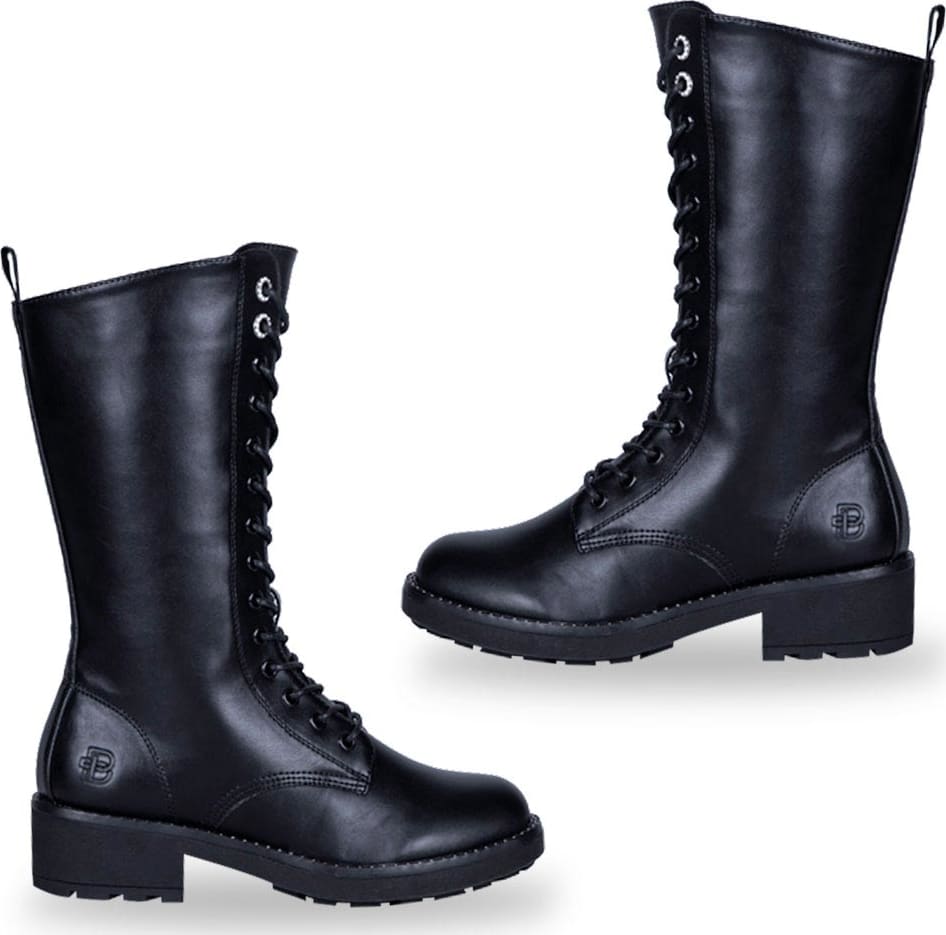 Belinda Peregrin H011 Women Black Mid-calf boots