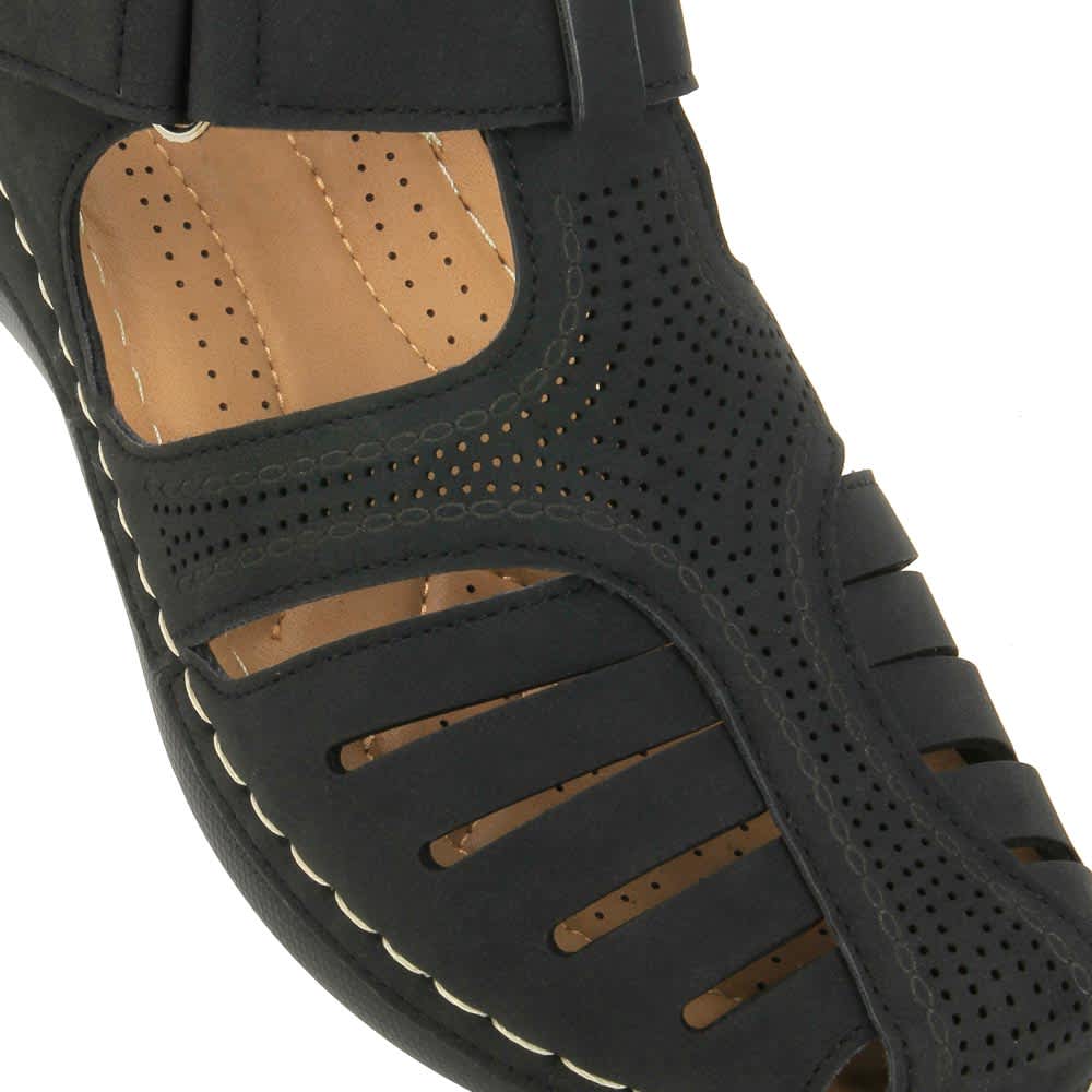 Shosh 6112 Women Black Sandals