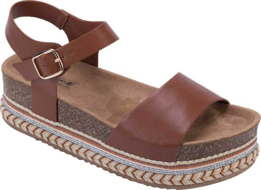 Vi Line Fashion 1585 Women Camel Sandals