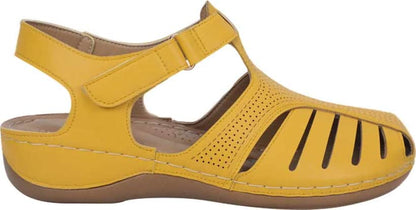 Shosh C06A Women Yellow Sandals