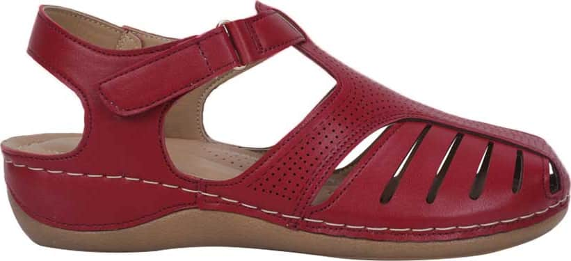 Shosh C06A Women Red Sandals