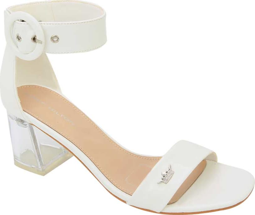 Paris Hilton 9Z10 Women White Sandals