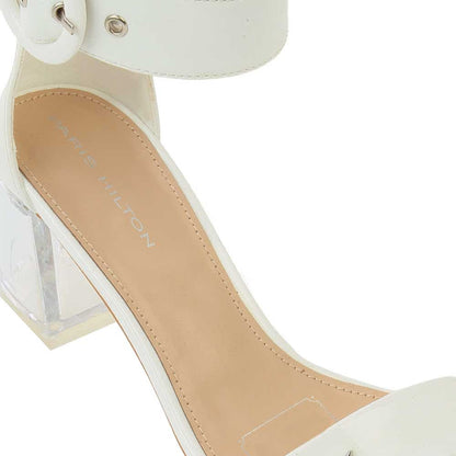 Paris Hilton 9Z10 Women White Sandals