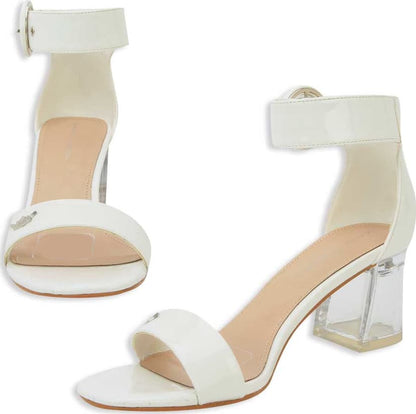 Paris Hilton 9Z10 Women White Sandals