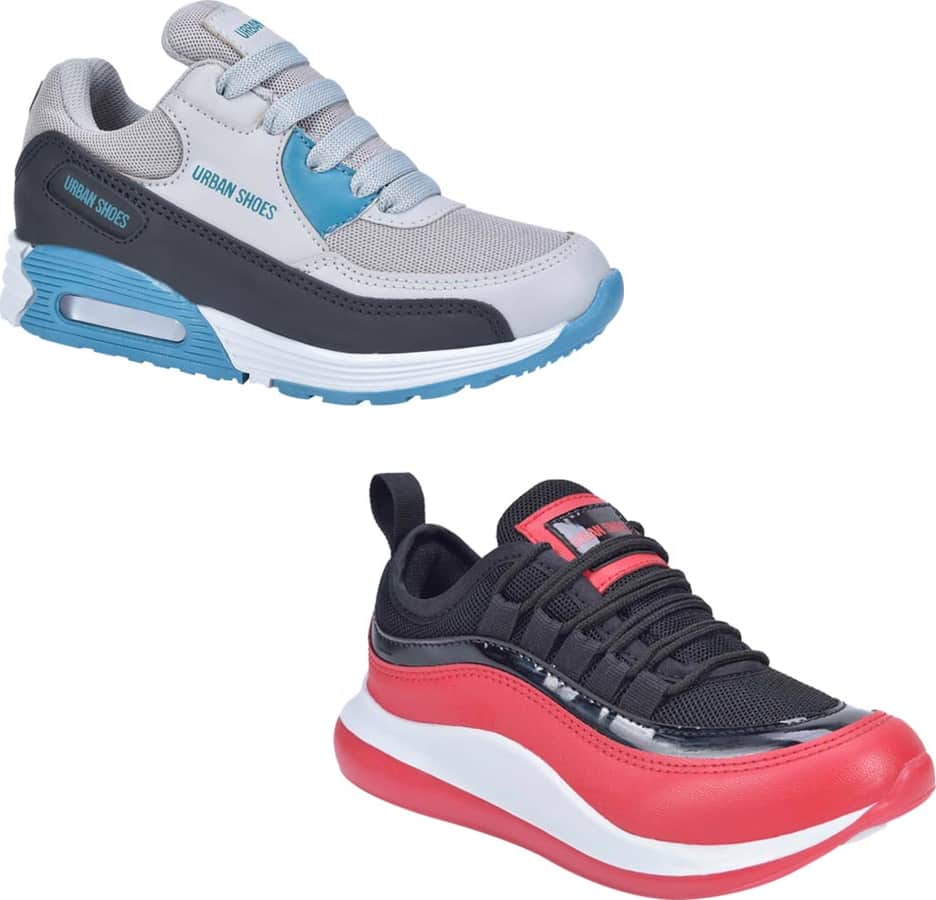 Urban Shoes 2078 Boys' Multicolor 2 pairs kit urban Sneakers