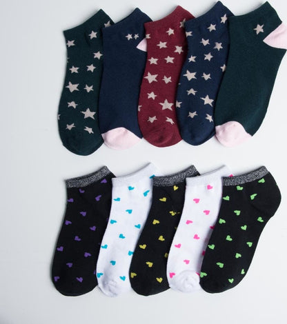 Love To Lounge SK27 Women Multicolor socks