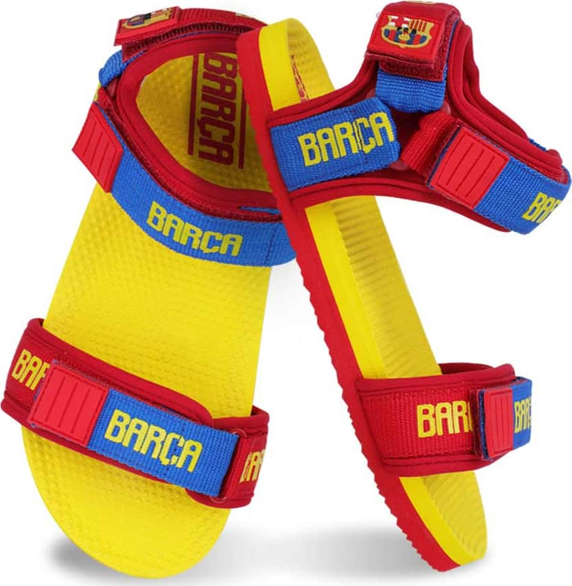 Fc Barcelona 3157 Boys' Red Sandals