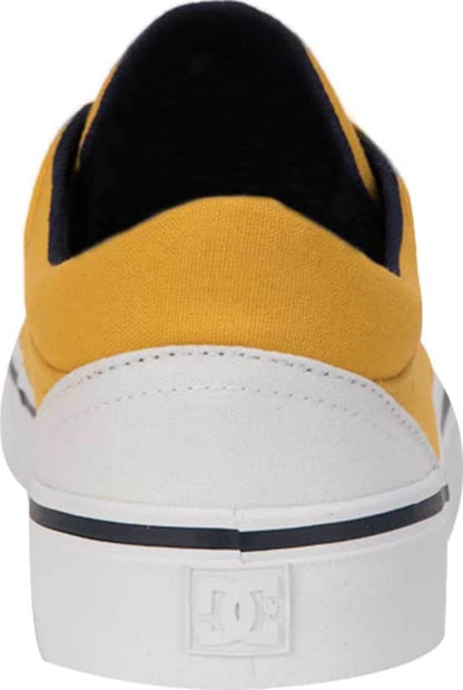 Dc Shoes 4YBL Men Mustard Yellow Laces Sneakers