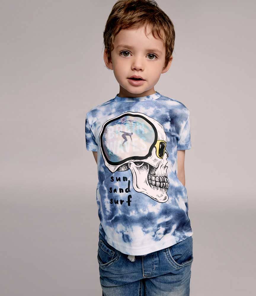 Next & Co 4569 Boys' Navy Blue t-shirt