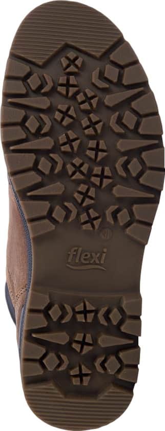 Flexi 2105 Men Camel Booties Leather - Beef Leather