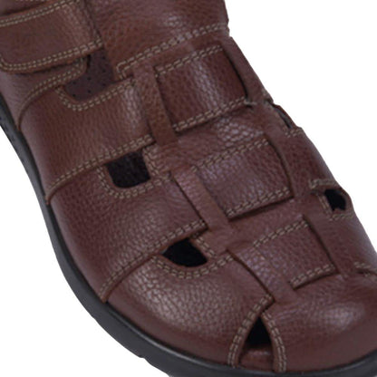 Flexi 0009 Men Cognac Sandals Leather - Beef Leather