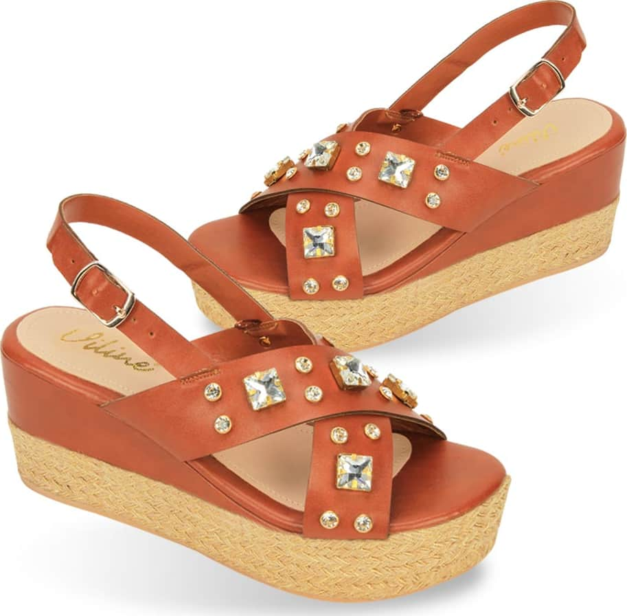 Vi Line 2449 Women Cognac Sandals