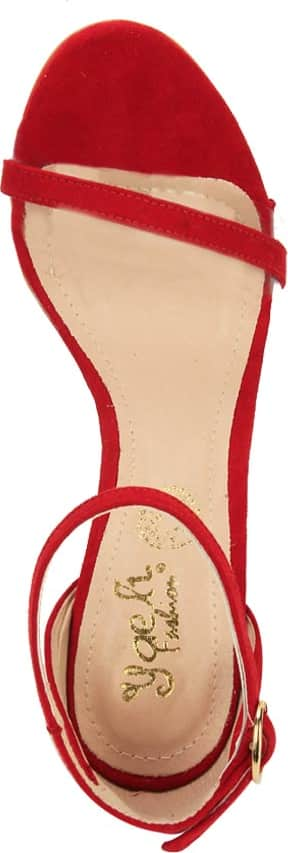 Yaeli Fashion 1180 Women Red Sandals