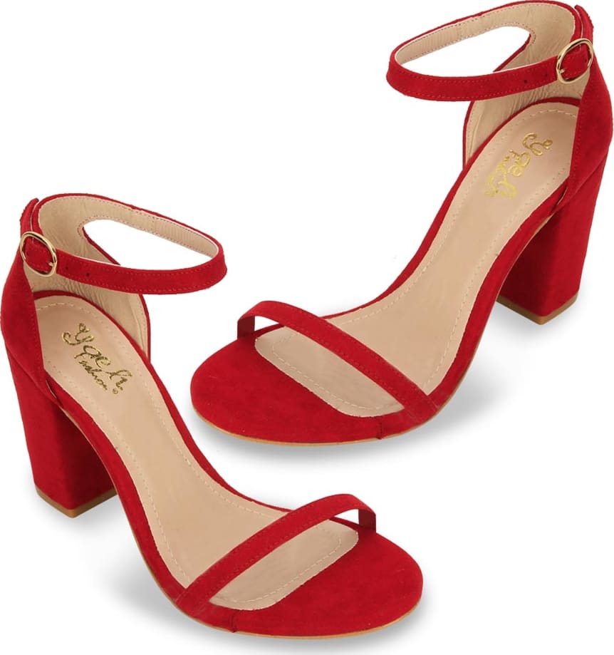 Yaeli Fashion 1180 Women Red Sandals