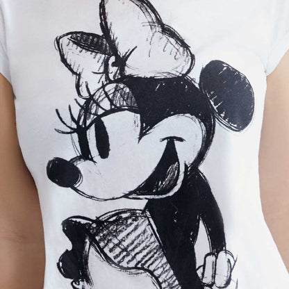 Disney KR12 Women White Blouse