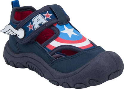Capitan America ECKO Boys' Navy Blue Sandals