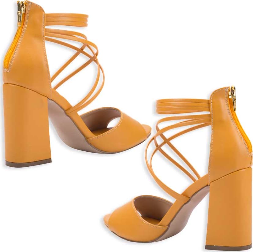 Yaeli 5020 Women Yellow Sandals