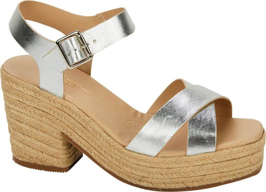 Sao Paulo 1722 Women Silver Sandals