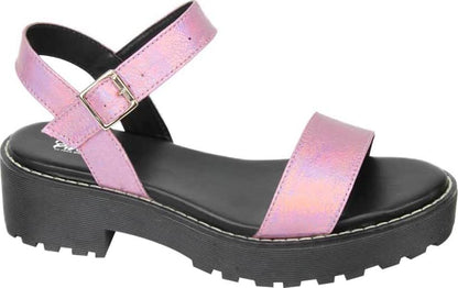 Pink By Price Shoes 9801 Women Pink Sandals