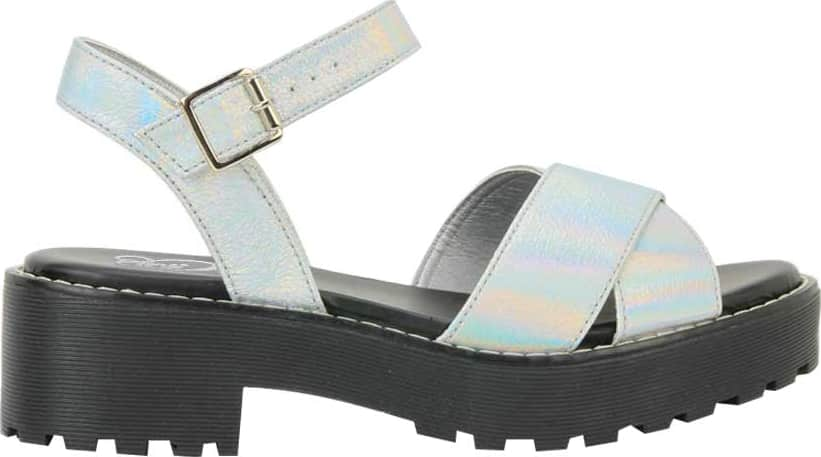 Pink By Price Shoes 9806 Women Silver Sandals