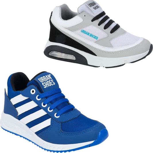 Urban Shoes 033 Boys' Multicolor 2 pairs kit urban Sneakers