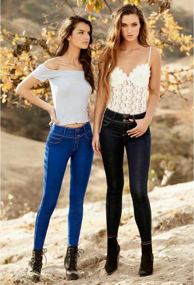 Seven Jeans 0117 Women Indigo Blue jeans casual