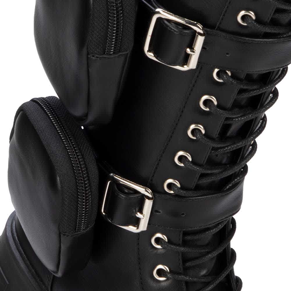 Belinda Peregrin 1035 Women Black Mid-calf boots