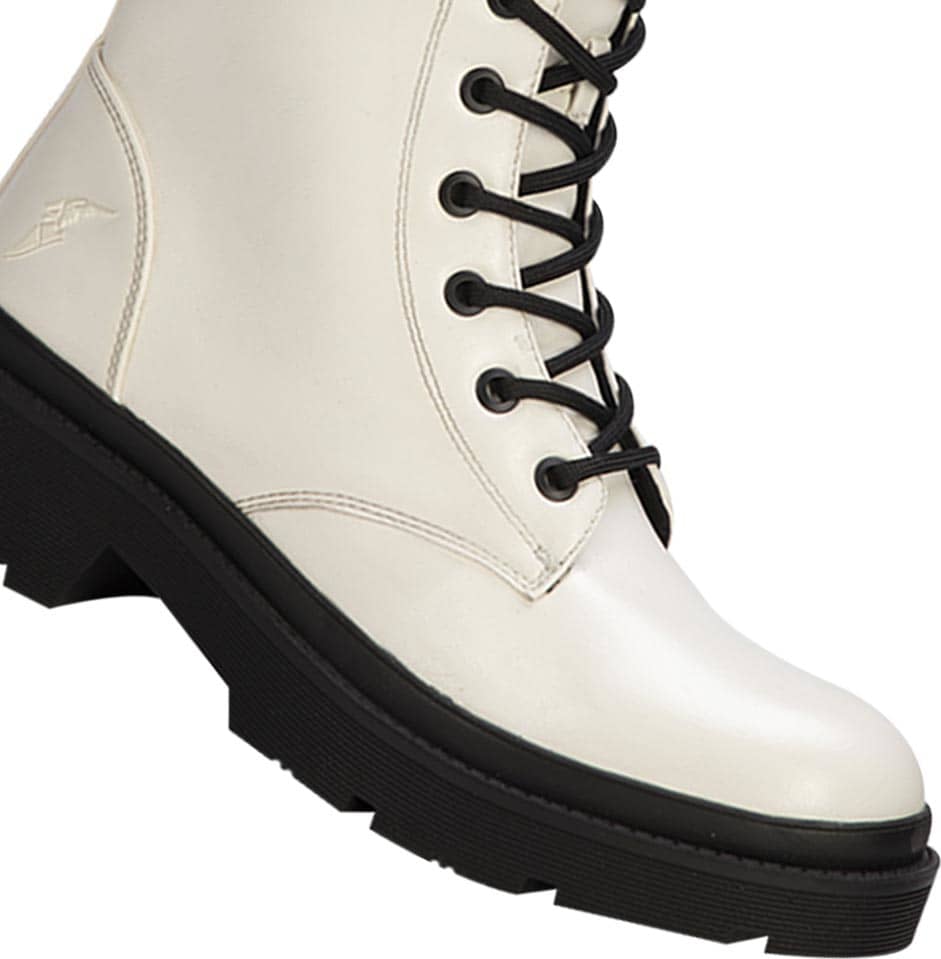 Goodyear 2254 Women White Boots