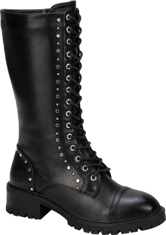 Belinda Peregrin Q007 Women Black Mid-calf boots
