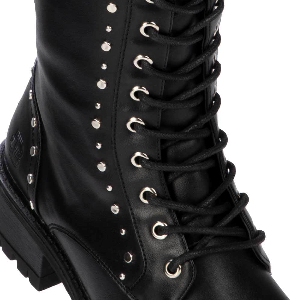 Belinda Peregrin Q007 Women Black Mid-calf boots