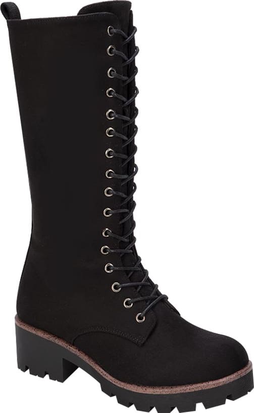 Tierra Bendita 827D Women Black Mid-calf boots