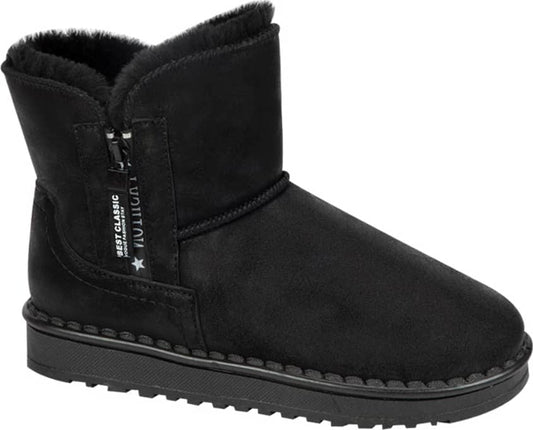 Pink By Price Shoes MX07 Women Black Ugg Boots