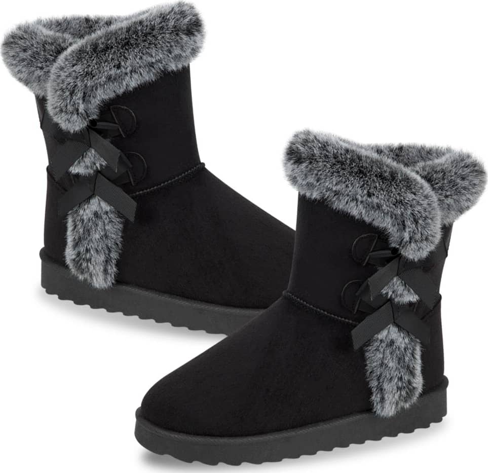 Pink By Price Shoes Y308 Women Black Ugg Boots