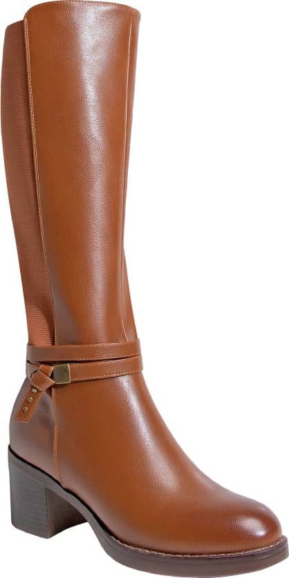 Tierra Bendita 2608 Women Cognac knee-high boots
