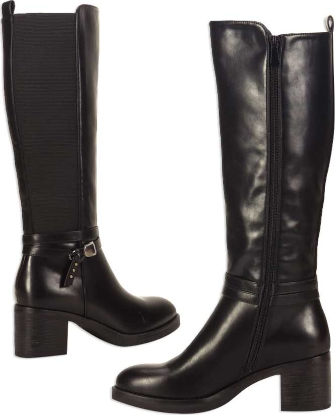 Tierra Bendita 2608 Women Black knee-high boots